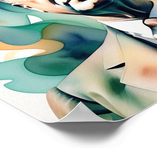 Poster Franklin D. Roosevelt (Coin)