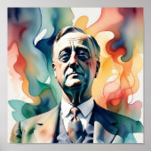 Poster Franklin D. Roosevelt (Devant)