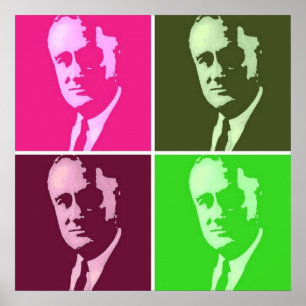 Poster Franklin D. Roosevelt