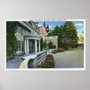Poster Franklin D Roosevelt's House