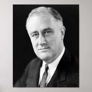 Poster Franklin Delano Roosevelt