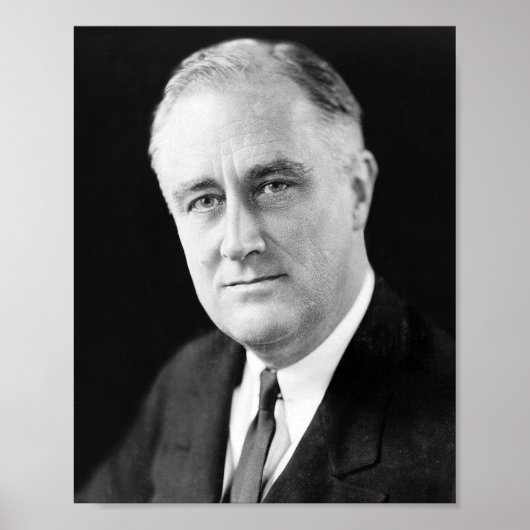 Poster Franklin Delano Roosevelt (Devant)