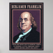 Poster Franklin -Liberté (Devant)