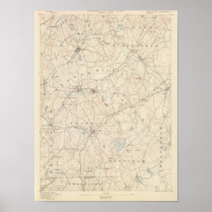 Poster Franklin, Massachusetts