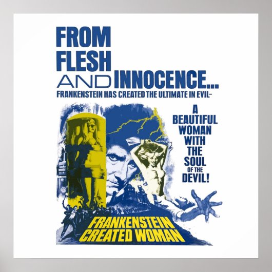 Poster Frankstein (Devant)