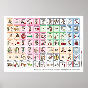 Poster Frans-Core-Word