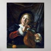 Poster Frans Hals Boy a une traînée (Devant)