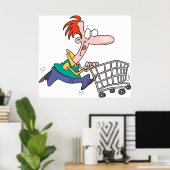 Poster Frantic Shopper (Bureau à domicile)