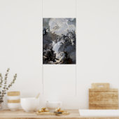 Poster Franz Anton Maulbertsch La Glorification (Cuisine)