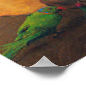 Poster Franz Dvorak - Ange des oiseaux - 1910 (Coin)