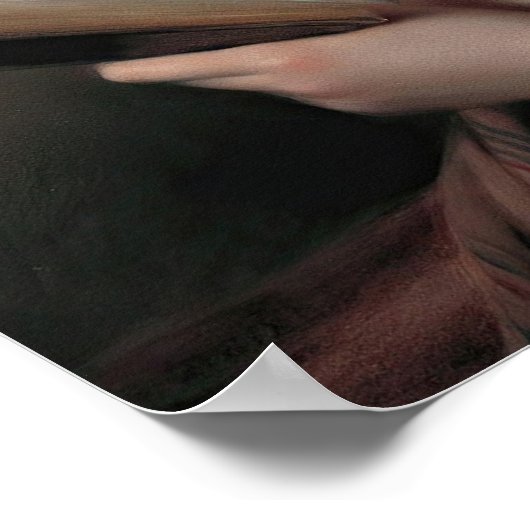 Poster Franz Eybl Lesendes Mädchen (Coin)