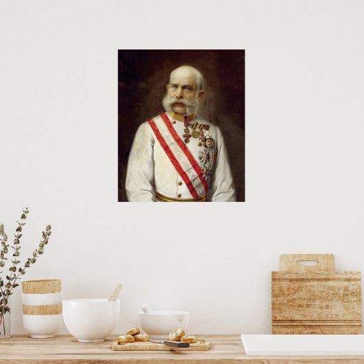 Poster Franz Joseph I (Cuisine)