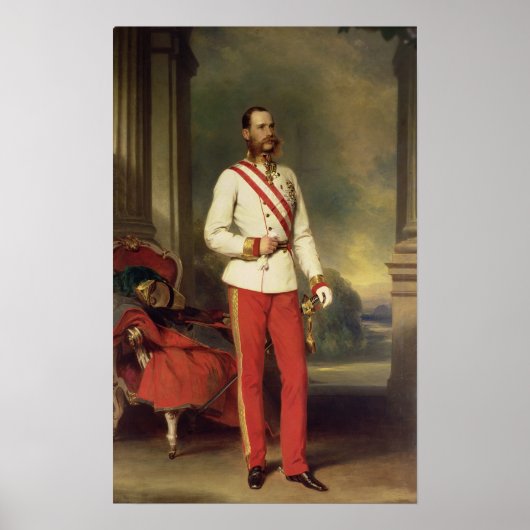 Poster Franz Joseph I, Empereur d'Autriche 2 (Devant)