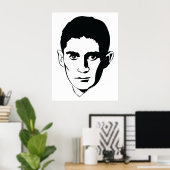 Poster Franz Kafka (Bureau à domicile)