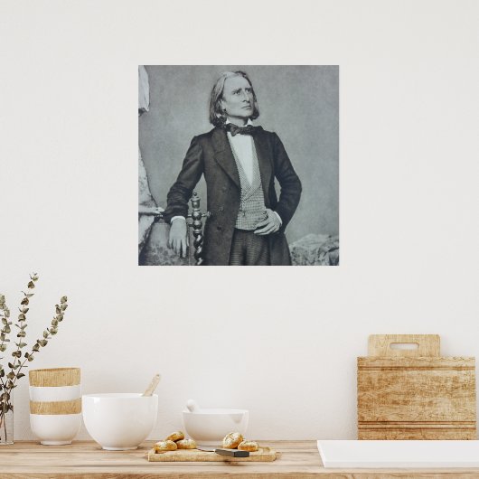 Poster franz liszt (Cuisine)