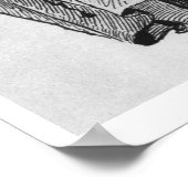 Poster Franz Liszt (1811-86) en tant qu'abbé, caricature  (Coin)