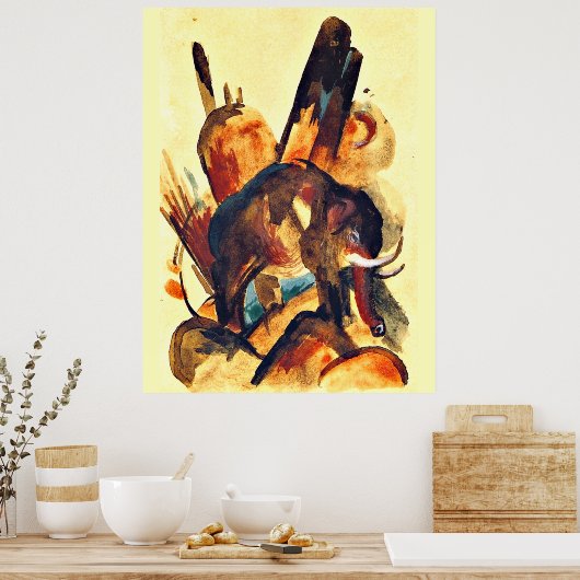Poster Franz Marc (Cuisine)
