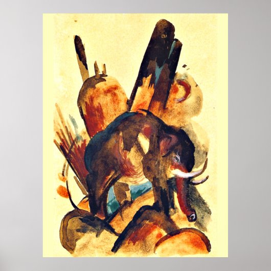 Poster Franz Marc (Devant)