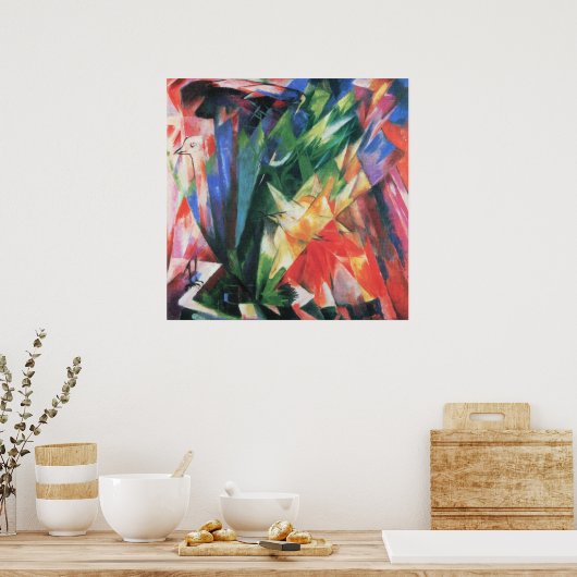 Poster Franz Marc Art (Cuisine)