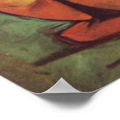 Poster Franz Marc - Cerf dans Woods II 1913-14 Lune Fawn (Coin)