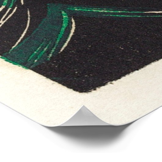 Poster Franz Marc Genèse Abstraite II Expressionnisme Art (Coin)