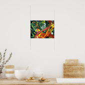 Poster Franz Marc - Le Petit Singe (Cuisine)
