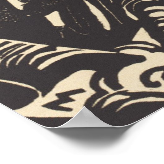 Poster Franz Marc | Légende animale Tierlegende (Coin)