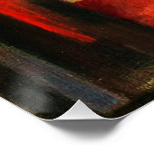 Poster Franz Marc Les Renards Red Fox Art Moderne Peintur (Coin)