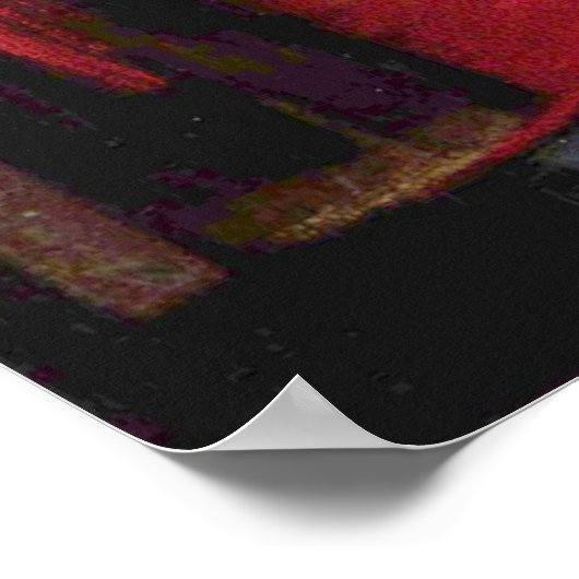 Poster Franz Marc - Renards (Coin)