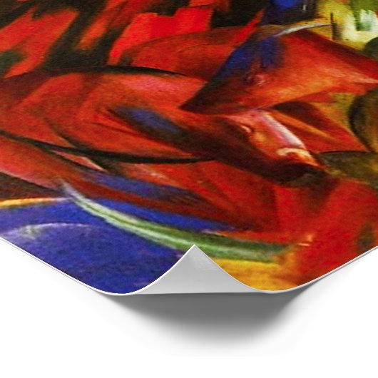 Poster Franz Marc Tierschicksale (Coin)