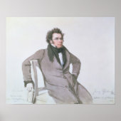 Poster Franz Schubert, 1825 (Devant)