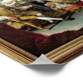 Poster Franz Stephan I avec sa femme Marie-Therese (Coin)