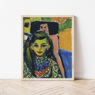 Poster Fränzi Ernst Ludwig Kirchner