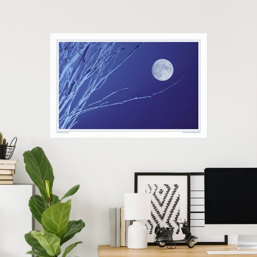 Poster frappé (Bureau à domicile)