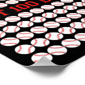 Poster Frappe 100 Jours De Baseball Scolaire 100E Jour Ca (Coin)