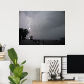 Poster Frappe de foudre - Imprimantes de photographie d'a (Bureau à domicile)