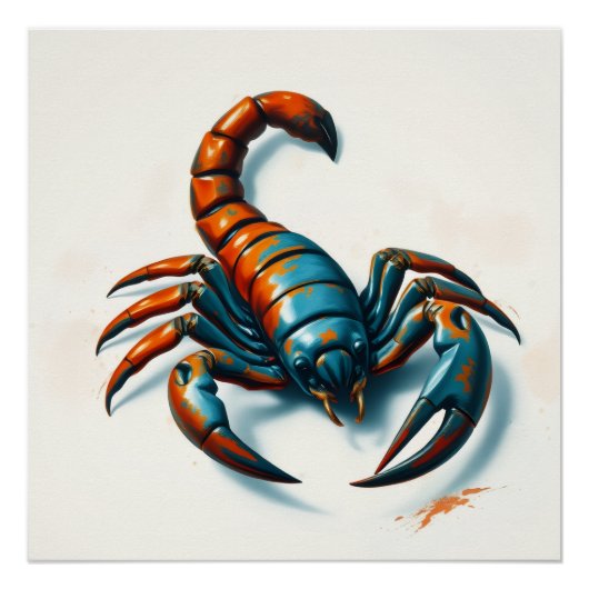 Poster Frappe du Scorpion de l'Ombre (Devant)