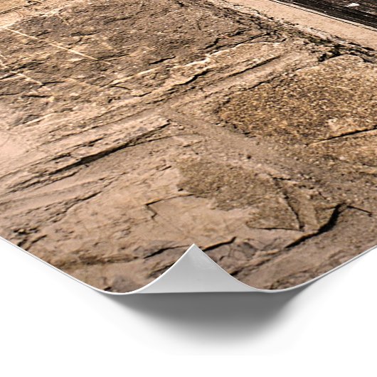 Poster Frappe et il doit être ouvert (Coin)