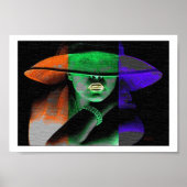 Poster Frapper Un Pose (Devant)