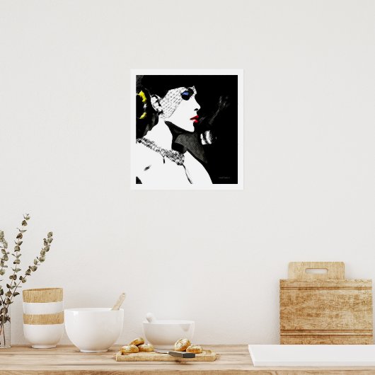 Poster Frapper un pot (Cuisine)