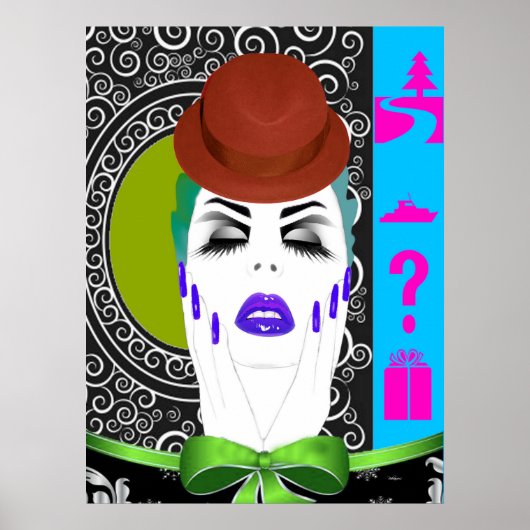 Poster Frapper un pot (Devant)