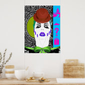 Poster Frapper un pot (Cuisine)