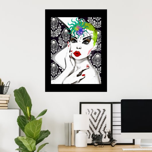 Poster Frapper un pot (Bureau à domicile)