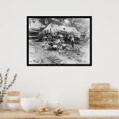 Poster Frapper West Virginia Miners 1922 (Cuisine)