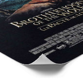 Poster Fraternité du loup français (Coin)