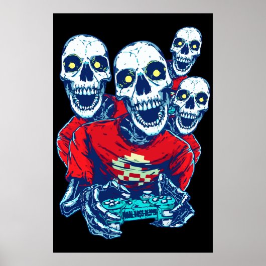 Poster Fraternité Éternelle de Jeu : Le Squelette Rouge d (Devant)