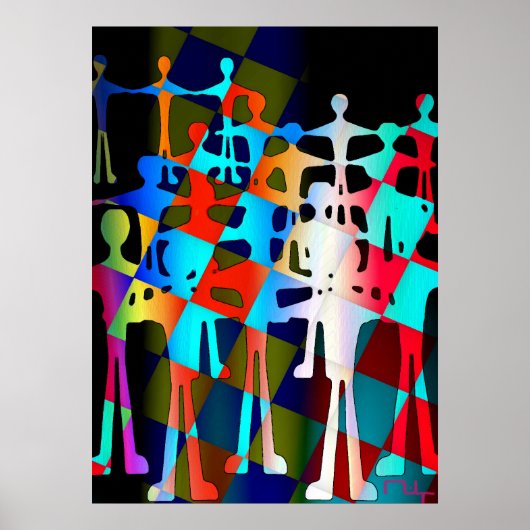 Poster fraternité humaine (Devant)