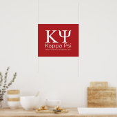Poster Fraternité pharmaceutique Kappa Psi (Cuisine)
