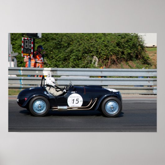 Poster Frazer Nash Le Mans Réplique Le Mans Classic (Devant)