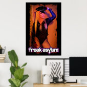 Poster Freak Asylum Kelly Llorenna (Bureau à domicile)